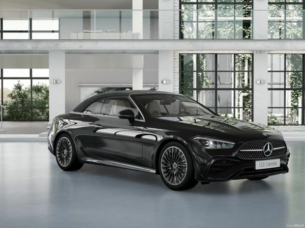 Mercedes-Benz CLE Convertible, Diesel Hybrid, 2026, Black