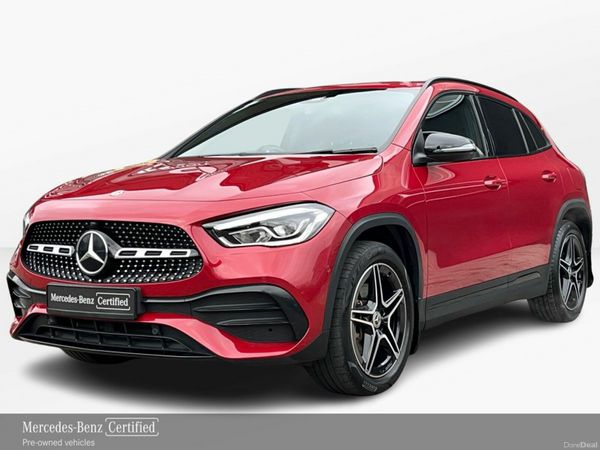 Mercedes-Benz GLA SUV, Petrol Plug-in Hybrid, 2023, Red