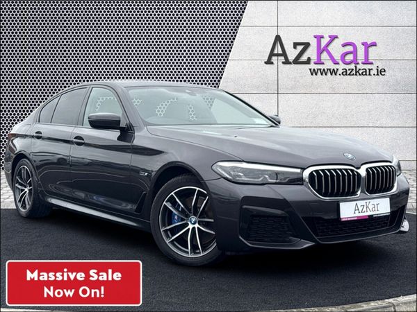 BMW 5-Series Saloon, Petrol Plug-in Hybrid, 2022, Grey