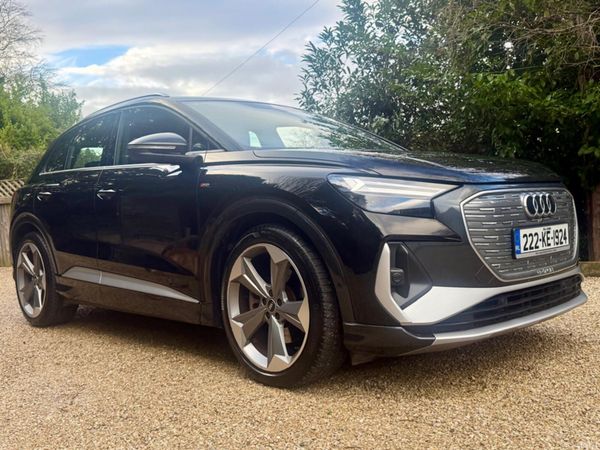 Audi Q4 e-tron SUV, Electric, 2022, Black