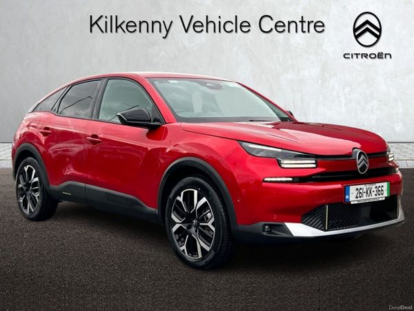 Citroen C4 Hatchback, Electric, 2026, Red