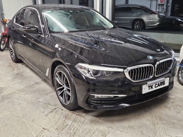 BMW 5-Series Saloon, Diesel, 2017, Black