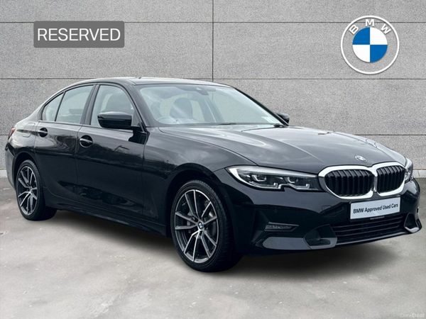 BMW 3-Series Saloon, Petrol Plug-in Hybrid, 2021, Black