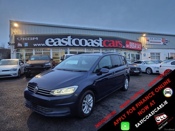Volkswagen Touran MPV, Petrol, 2016, Blue