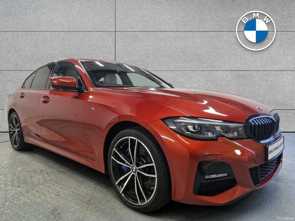 BMW 3-Series Saloon, Petrol Plug-in Hybrid, 2021, Orange