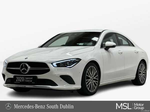 Mercedes-Benz CLA Saloon, Petrol, 2020, White