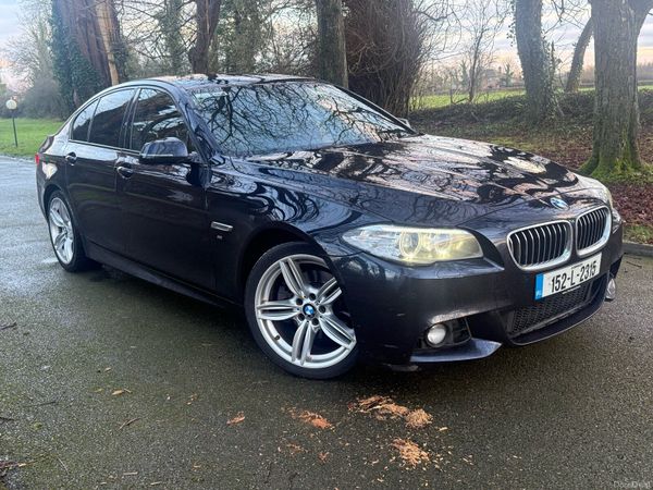 BMW 5-Series Saloon, Diesel, 2015, Black