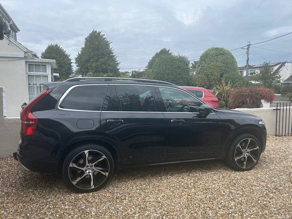 Volvo XC90 SUV, Petrol Plug-in Hybrid, 2017, Black