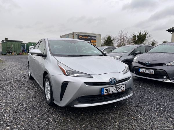 Toyota Prius Hatchback, Petrol Hybrid, 2020, Silver