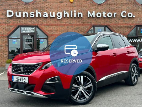 Peugeot 3008 SUV, Diesel, 2020, Red