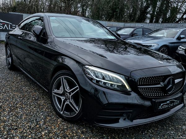 Mercedes-Benz C-Class Coupe, Diesel, 2019, Black