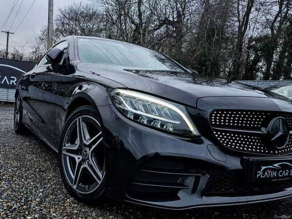 Mercedes-Benz C-Class Coupe, Diesel, 2019, Black