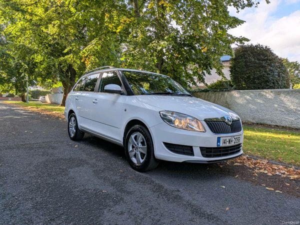 Skoda Fabia Estate, Diesel, 2014, White