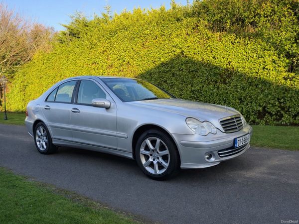 Mercedes-Benz C-Class Saloon, Petrol, 2007, Silver