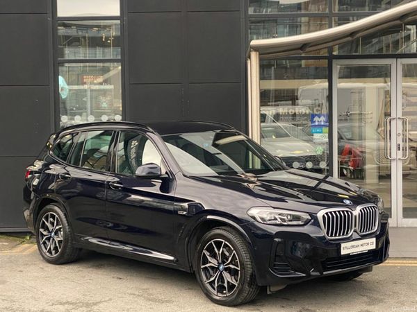 BMW X3 Estate, Petrol Plug-in Hybrid, 2022, Black