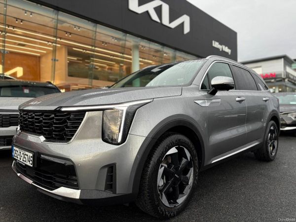 Kia Sorento SUV, Petrol Plug-in Hybrid, 2025, Grey