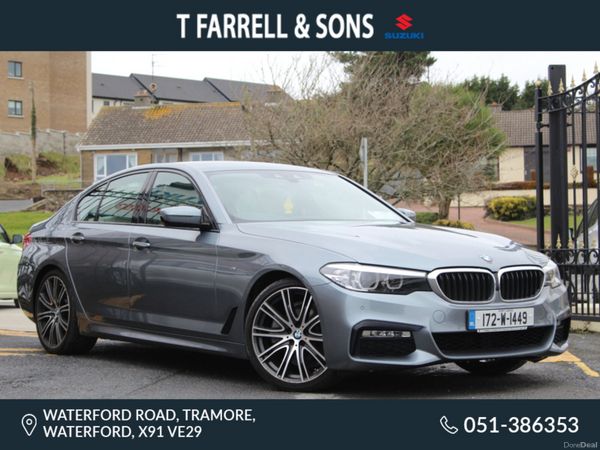 BMW 5-Series Saloon, Diesel, 2017, Grey