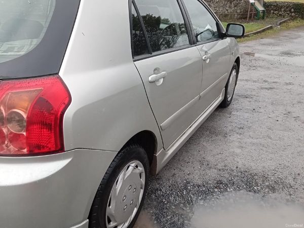 Toyota Corolla Hatchback, Diesel, 2007, Silver