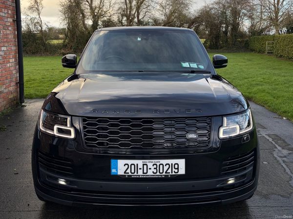 Land Rover Range Rover SUV, Petrol Plug-in Hybrid, 2020, Black