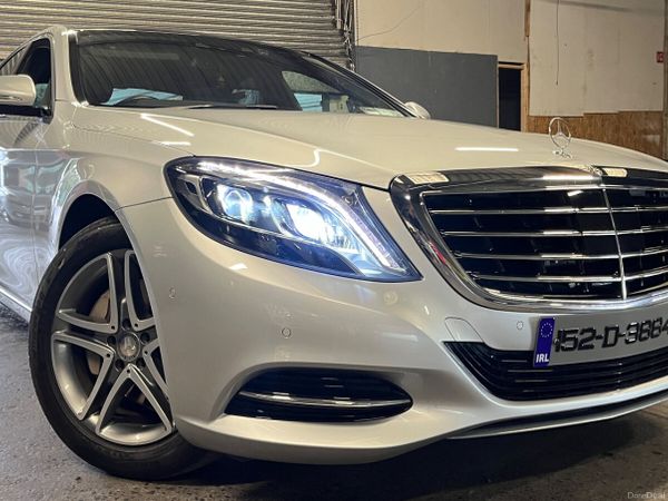 Mercedes-Benz S-Class Estate, Petrol Hybrid, 2015, Silver