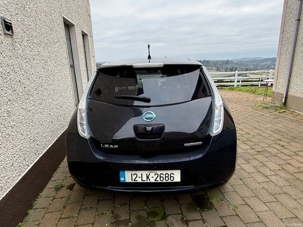 Nissan Leaf Hatchback, Electric, 2012, Black