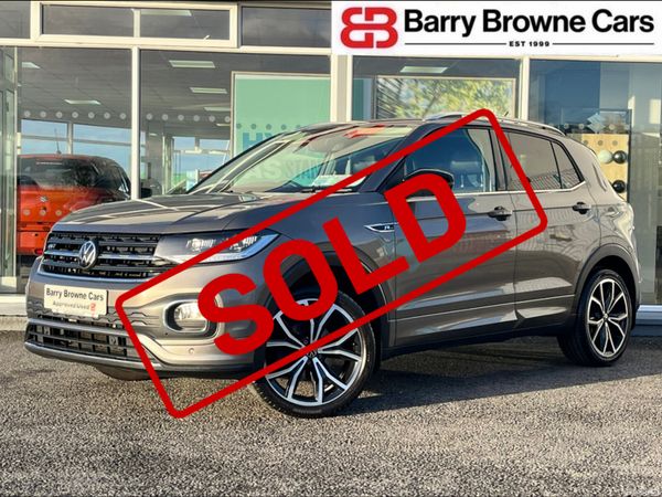 Volkswagen T-Cross SUV, Petrol, 2021, Grey