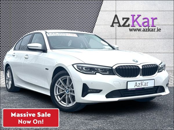 BMW 3-Series Saloon, Petrol Plug-in Hybrid, 2021, White