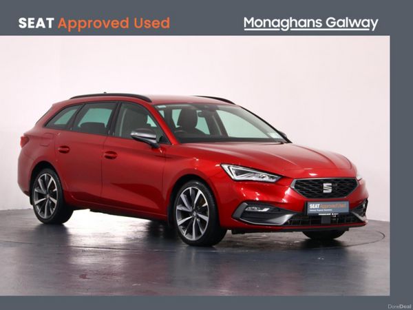 SEAT Leon Hatchback, Petrol Plug-in Hybrid, 2021, Red