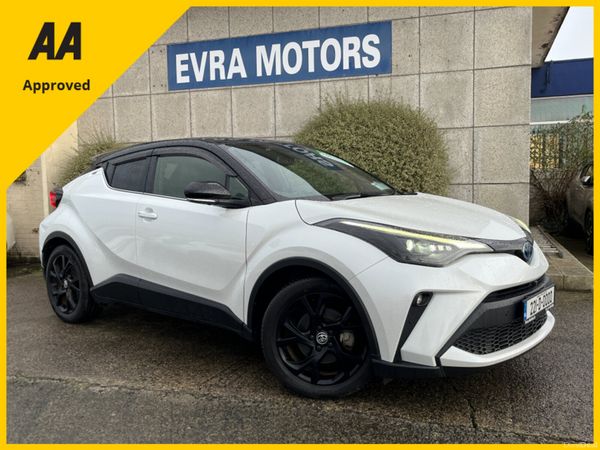 Toyota C-HR SUV, Petrol Hybrid, 2022, White