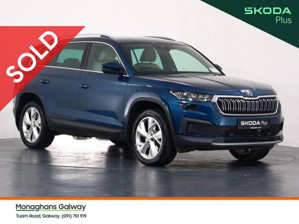 Skoda Kodiaq Estate, Diesel, 2022, Blue