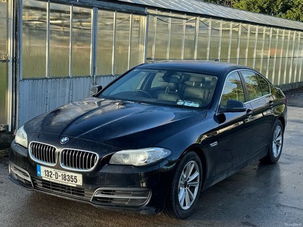 BMW 5-Series Saloon, Diesel, 2013, Black