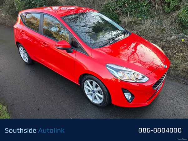 Ford Fiesta Hatchback, Diesel, 2018, Red
