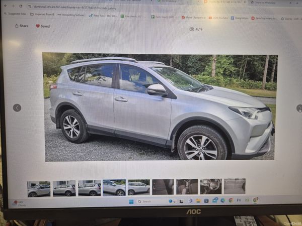 Toyota RAV4 SUV, Diesel, 2016, Silver