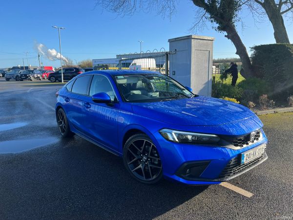 Honda Civic Hatchback, Petrol Hybrid, 2024, Blue