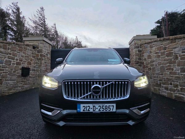 Volvo XC90 SUV, Petrol Plug-in Hybrid, 2021, Grey