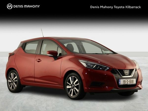 Nissan Micra Hatchback, Petrol, 2019, Red