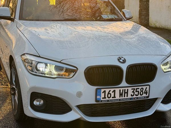 BMW 1-Series Hatchback, Diesel, 2016, White
