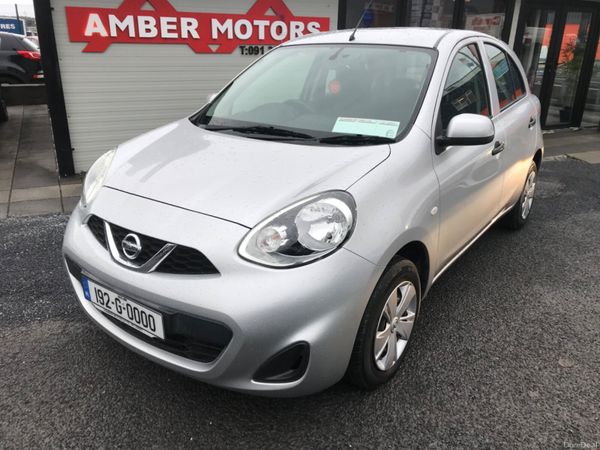 Nissan March Hatchback, Petrol, 2019, Silver