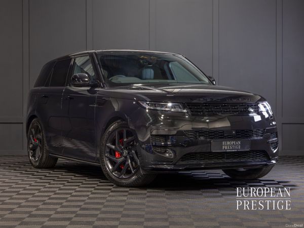 Land Rover Range Rover Sport SUV, Petrol Plug-in Hybrid, 2025, Black