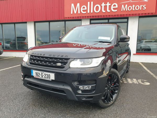 Land Rover Range Rover Sport SUV, Diesel, 2016, Black