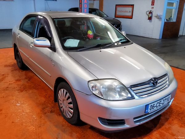 Toyota Corolla Saloon, Petrol, 2006, Silver