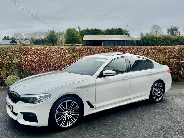 BMW 5-Series Saloon, Diesel, 2018, White