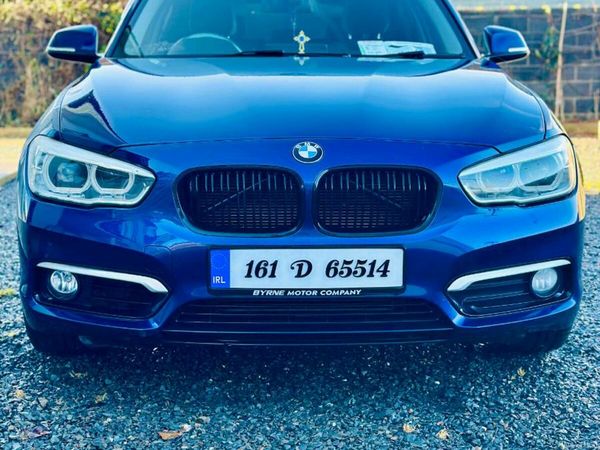 BMW 1-Series Hatchback, Petrol, 2016, Blue
