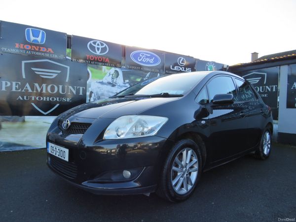 Toyota Auris Hatchback, Petrol, 2009, Black