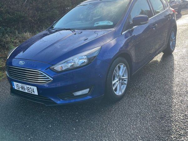 Ford Focus Hatchback, Diesel, 2015, Blue