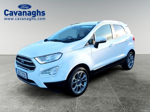 Ford EcoSport SUV, Petrol, 2020, White