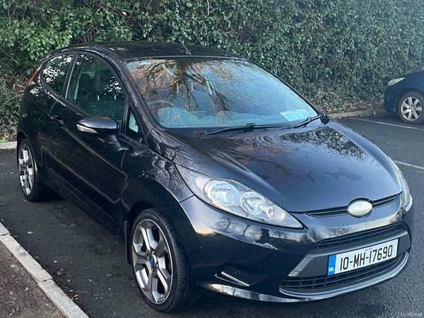 Ford Fiesta Hatchback, Petrol, 2010, Black