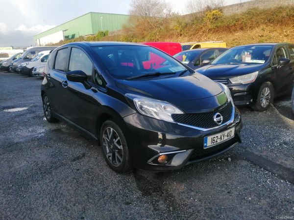Nissan Note MPV, Petrol, 2016, Black