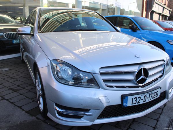 Mercedes-Benz C-Class Saloon, Diesel, 2013, Silver