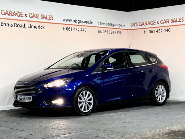 Ford Focus Hatchback, Petrol, 2015, Blue